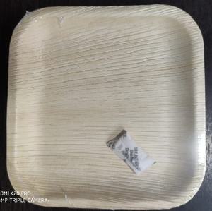 100% Natural Areca hoja de palma desechables Bio-platos y platos higiénicos ecológicos con patrón de planta grabado para fiestas - Product Image 3