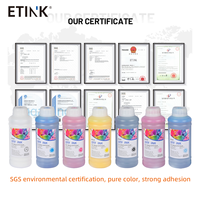 Encre Pigmentée DTF Premium CMYK Blanc Anti-colmatage pour Têtes d'Impression XP600 I3200 DX5 4720 Encre de Transfert Lavable Vente en Gros Usine