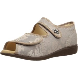 Sandalias para Interiores, Zapatos de Casa L133SL, Zapatos Ortopédicos Ligeros para Mujer, Zapatos para Caminar para Personas Mayores, Antideslizantes, con Velcro, Ajuste Cómodo, Asahi - Product Image 4