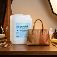 Essence Rénovatrice pour Cuir de Qualité Industrielle Écologique A1, Formule Modifiée Céramique Nano Micro-silice Invisible Pastel