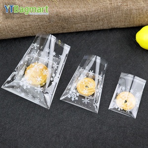 YTBagmart Rõ Ràng Phẳng Ploy Cookie Đóng Gói Giấy Bóng Kính Túi Nhựa Tự Dính Opp Túi - Product Image 4