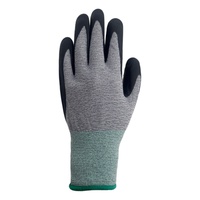 Gants de travail en nylon et élasthanne 15Gauge, tricotés, avec revêtement en mousse de nitrile, gants de travail enduits de NBR