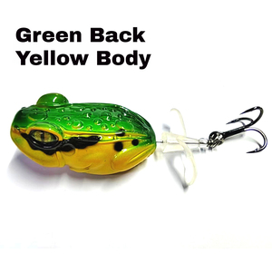 Esca da Pesca Galleggiante in ABS Rigido a Forma di Rana con Coda a Elica Rotante per Bass, Luccio, Topwater Popper, Swimbait - Vendita all'Ingrosso - Product Image 4