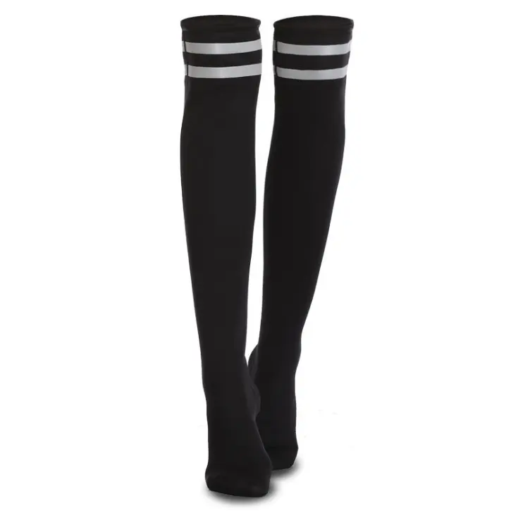 high quality knee high socks custom design socks for women