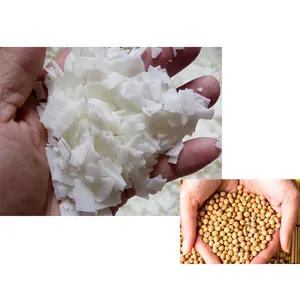 PUSISON 100 % Soft Flakes Soy Wax For Pouring Wholesale Candle 10kg For Candle Making Factory Bulk Supplying Soy Wax Gel Wax