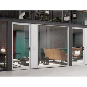 <span class=keywords><strong>Cloison</strong></span> murale sans cadre en aluminium de la série Panorama de 100 mm avec un design moderne, une construction durable et une absorption <span class=keywords><strong>acoustique</strong></span> pour une utilisation au bureau - Product Image 2