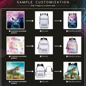 Mochila Escolar Personalizada con Logotipo Personalizado al por Mayor para Adolescentes y Estudiantes, Mochila de Diseño Informal para Niñas y Niños - Product Image 3