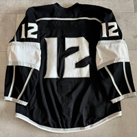 Yingling Maßgefertigtes Applikations-Besticktes Kurzarm-USA-Hockey-Trikot Atmungsaktives Netz-Shirt für Herren Boxy Emotion T-Shirts Großhandel