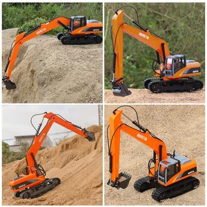 <span class=keywords><strong>HUINA</strong></span> HOTEST — pelle professionnelle Rc <span class=keywords><strong>1551</strong></span>, 15 canaux, en alliage 1:14, véhicule de Construction, télécommande, jouet, cadeau - Product Image 5