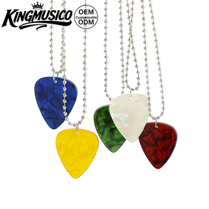 Collar con Púa de <span class=keywords><strong>Guitarra</strong></span> Premium |   Joyería Musical Personalizada con Colgante para Amantes de la <span class=keywords><strong>Guitarra</strong></span> |   Diseño Elegante en Metal o Acrílico - Product Image 4