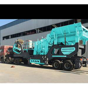 Máy nghiền đá di động cho mỏ đá Máy khai thác mạnh mẽ máy nghiền hình nón loại bánh xe có động cơ thiết yếu mang bánh răng - Product Image 1