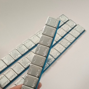 Poids d'équilibrage de roue automatiques en acier plaqué zinc bleu de 1/4 oz à coller - Product Image 6