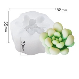 Molde de Silicona para Suculentas, para Velas Aromáticas, Yeso y Repostería - Product Image 2