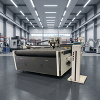 Máquina de Corte de Espuma de Goma y Eva de Alta Velocidad CNC con Cuchilla Oscilante, Cortadora Digital