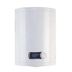 Gratis Monster Op Maat 30 50 80 100l Verticale Cilinder Ronde Platte Dubbele Tank Oem Douche Opslag Elektrische Warmwaterboiler