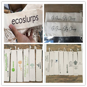 Sedotan Minum Stainless Steel Perak Siap Kirim, Sedotan Logam, Sedotan Reusable untuk Aksesoris Bar Jus - Product Image 6