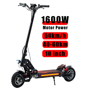 Xe <span class=keywords><strong>Scooter</strong></span> điện mạnh mẽ, hai động cơ 800W, 10 inch, dành cho người lớn, thương hiệu EU US, hoàn toàn mới - Product Image 1
