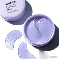 Masque pour les yeux hydrogel hyaluronique et rétinol sous les yeux, patchs, cernes, rides, escargot doré, 60 pièces, OEM ODM