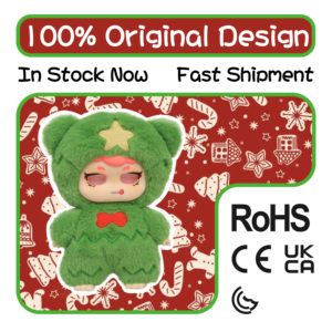 Miiloo Miracle Christmas Night, Juguete de Peluche con Cara de ABS, Caja Sorpresa, Decoraciones Navideñas de PVC, Figuras Coleccionables - Product Image 3