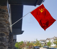 Drapeau officiel 3x5 urss, drapeau officiel, à Double fente, ne se décolore, Premium, perforé