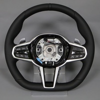 Volant sport argenté pour BMW G01 G22 G30 M2 G87 M3 G80 M4 G82 G42 M5 F90 F95 X3M