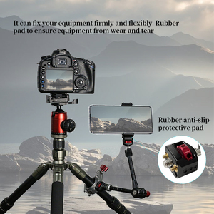 Yuanyu 7/11 inch có thể điều chỉnh cánh tay ma thuật có khớp nối phổ quát khung cho 10kg máy ảnh DV màn hình <span class=keywords><strong>LCD</strong></span> 1/4 vít phụ kiện - Product Image 4