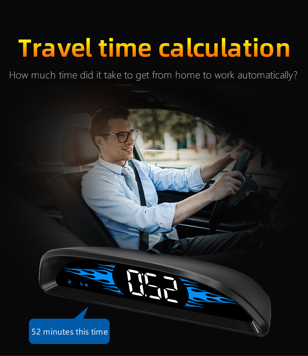 GPS Speedometers Head Up Display G2 model Car HUD Display