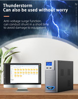 1500VA 900W kualitas tinggi 220Vac ups waktu cadangan 60 menit power supply untuk desktop pc dan monitor