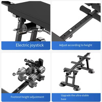 Appareil de traction électrique lombaire réglable pour le soulagement des douleurs dorsales et cervicales, dispositif de thérapie portable