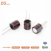 Condensador Electrolítico de Aluminio Polar Radial de 50V 1200uF 16x18mm, Larga Duración 5000H, para Placa de Alimentación de Controlador de Panel LED