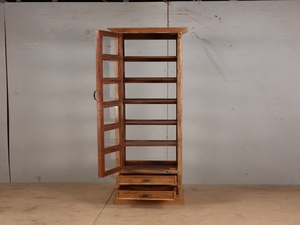 Luxury Display Cabinet Showcase Almirah Made from Solid Wood with Glass Doors and Modern <b>Storage</b> Solution Design - Product Image 6