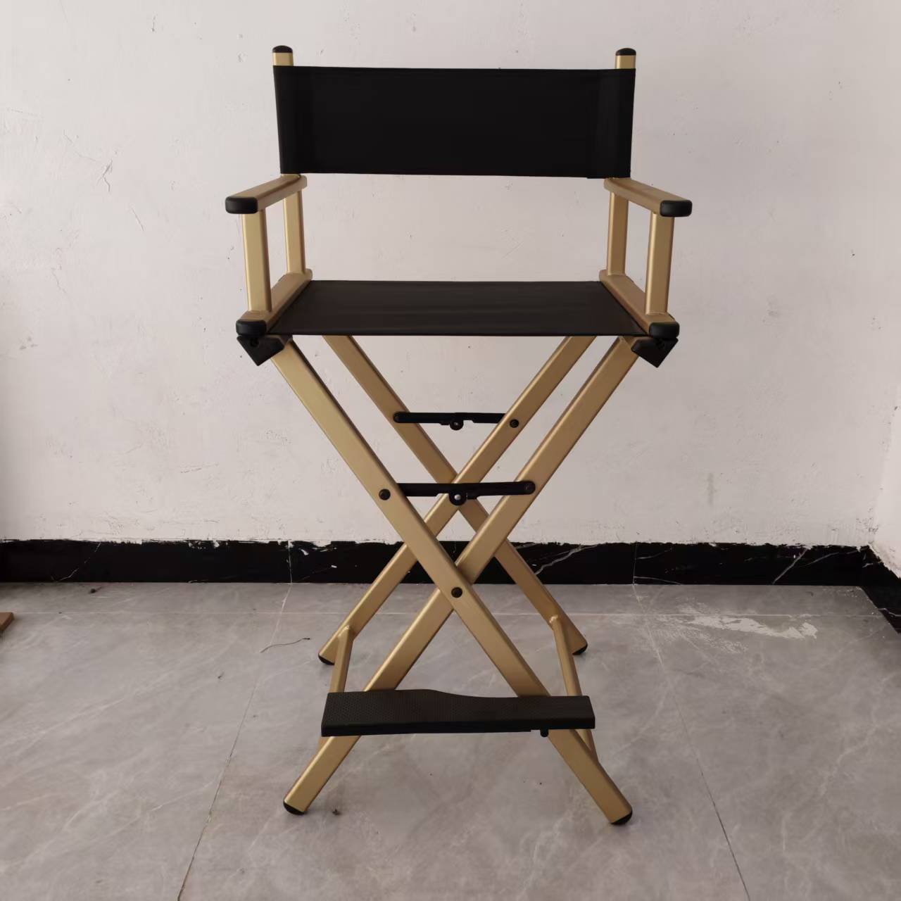 Chaise De Réalisateur Pliable De 76,2 Cm De Haut Pour Maquilleurs En
