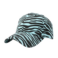 Casquette de baseball imprimé zèbre pour femme, style vintage vieilli, hip-hop, calotte rigide, protection solaire, chapeau décontracté unique, vente en gros