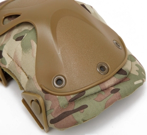 전술 전투 무릎 및 팔꿈치 보호 패드 세트 Airsoft 페인트 볼 사냥 스케이트 야외 용 고급 전술 장비 세트 - Product Image 4