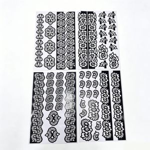 Autocollant pour ongles personnalisé de luxe avec logo 3D en feuille d'or, design étoile, lune, cœur - Product Image 1