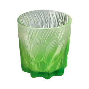 Tasse à eau domestique moderne et minimaliste, style nordique, en verre cristallin rose uni, haute esthétique, écologique, petite taille - Product Image 5