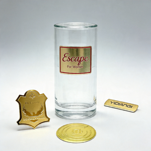 <span class=keywords><strong>Plaque</strong></span> de logo de bureau en métal auto-adhésive en aluminium anodisé <span class=keywords><strong>brossé</strong></span>, conforme à la norme ISO F-99 - Product Image 3