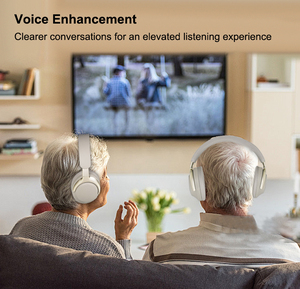 Auracast kích hoạt 36dB lai ANC Tai nghe 3-trong-1 chế độ âm thanh tự động tạm dừng Ergonomic thoải mái cho đi làm văn phòng hiển thị kỹ thuật số - Product Image 2