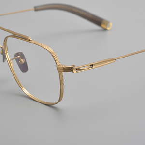 Monture optique haute B en titane, <span class=keywords><strong>lunettes</strong></span> de bonne qualité pour hommes et femmes monture Titan DTX105, CS-LSA105 - Product Image 3