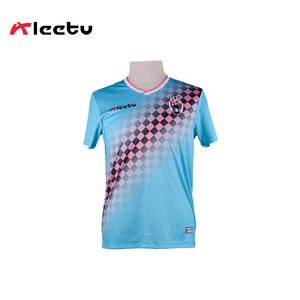 Fußball uniformen Original Design Guter Preis Hohe Qualität Polyester Herren Fußball trikot Digitaldruck Fußball trikot - Product Image 3