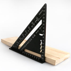 7/12 pouces <span class=keywords><strong>Triangle</strong></span> Rapporteur D'angle De Vitesse En Alliage D'aluminium carré Règle De Mesure de Mesure de Charpentier Outils À Bois <span class=keywords><strong>Triangle</strong></span> - Product Image 1