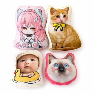 <span class=keywords><strong>Coussin</strong></span> en peluche personnalisé avec <span class=keywords><strong>photo</strong></span> d'animal de compagnie 45x45cm 18x18in Chien Chat Personnalisé Utilisation à domicile et à l'hôtel Anti-bactérien Écologique - Product Image 1