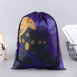 Tùy Chỉnh Giáng Sinh Dây Kéo Túi Biểu Tượng Tùy Chỉnh Halloween Mô Hình Vẽ Chuỗi Túi Ba Lô Kéo Chuỗi Túi - Product Image 1