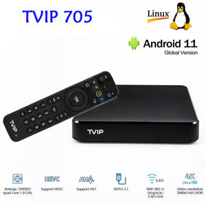 <span class=keywords><strong>TVIP</strong></span> <span class=keywords><strong>S</strong></span>-Box v.705 4K Ultra HD Linux y Android 11,0 OS TV BOX Amlogic S905W2 2,4/5G WiFi <span class=keywords><strong>TVIP</strong></span> 705 Nordic One Media Player - Product Image 2