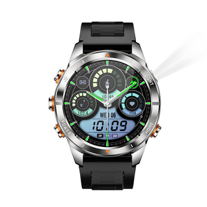 Mới Đến Kt80 Reloj Thể Thao Thông Minh Đồng Hồ Với La Bàn LED Đèn Pin Tập Thể Dục Tracker Không Thấm Nước Cho Nam Giới Hombre Ngoài Trời 2025 - Product Image 6