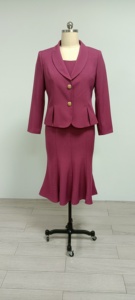 Vestido de Oficina para Mujer, Venta al por Mayor de Fábrica 2022, Ropa Africana, Talla Grande, Traje de Dos Piezas para Iglesia - Product Image 6