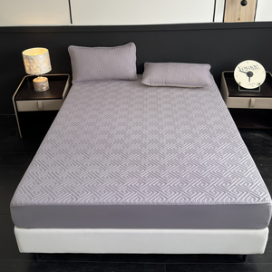 NOUVEAU Protège-<span class=keywords><strong>matelas</strong></span> matelassé imperméable hypoallergénique <span class=keywords><strong>anti</strong></span>-punaises <span class=keywords><strong>de</strong></span> <span class=keywords><strong>lit</strong></span> et <span class=keywords><strong>anti</strong></span>-poussière, et ensembles <span class=keywords><strong>de</strong></span> protège-oreillers - Product Image 5