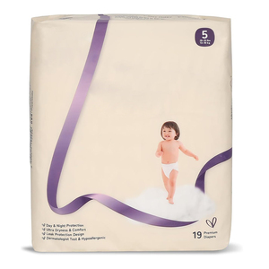 Pañales Desechables para Bebé de Alta Absorción para la Noche, Anti-Fugas Laterales, Ultrafinos, Ligeros y Amigables con la Piel - Product Image 1