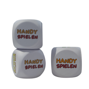 <span class=keywords><strong>Dés</strong></span> à 6 faces en mousse PU personnalisables OEM/ODM, <span class=keywords><strong>dés</strong></span> polyédriques blancs, <span class=keywords><strong>dés</strong></span> de jeu Fidget Cube <span class=keywords><strong>avec</strong></span> mots, boule géante en mousse – Vente chaude - Product Image 5