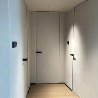 Porte intérieure en bambou et fibre de carbone, écologique, insonorisée, ignifuge, anti-déformation, pour la maison, le bureau, l'hôtel